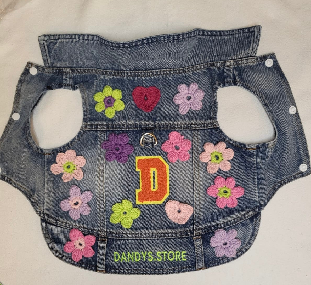 Personalized Denim Vest for Dogs Dandy's Store