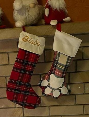 Customizable Christmas stocking | Made in Italy | Dandy's Store