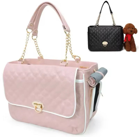 Trasportino|Borsa per cani lusso rosa | Dandy's Store