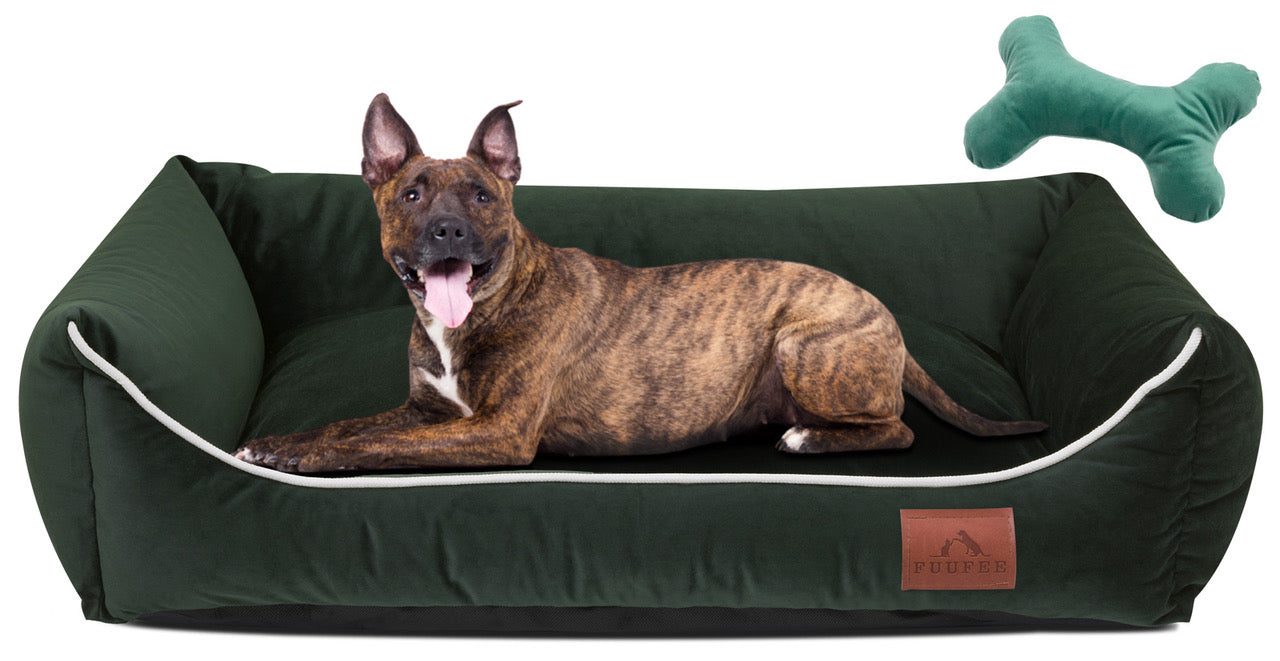 Sofa/bed/kennel with removable cover for small, medium, large and giant size dogs.