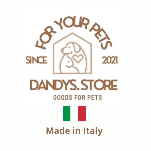 Collar para perros con pedrería| Tacos | Hecho en Italia | Tienda Dandy