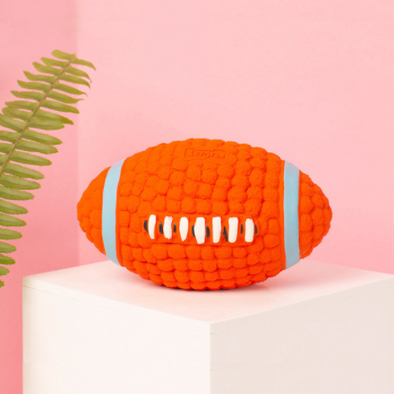 Palla da football in lattice per la pulizia dei denti resistente ai morsi del tuo Pet. Accessori e giochi chic di lusso per cani, gatti e animali domestici.