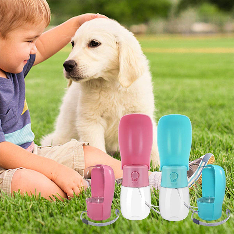 Drop-saving collapsible travel bottle. Brand Dandy's Store for a unique product! Luxury chic accessories for dogs, cats and pets.