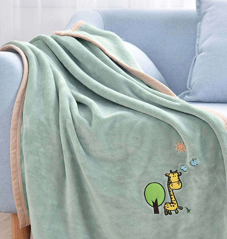 Warm flannel sleeping blanket. Luxury chic accessories for dogs, cats and pets.