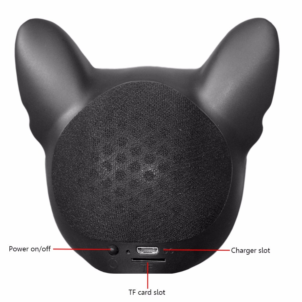 Mini casse Bluetooth Fashion per i French Bulldog lovers.