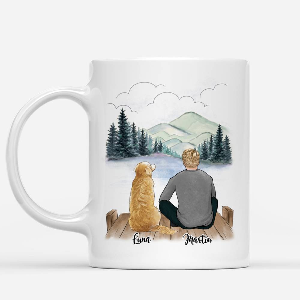 Coffee and tea mug for those who love and live with their pet. You can customize it as you want!