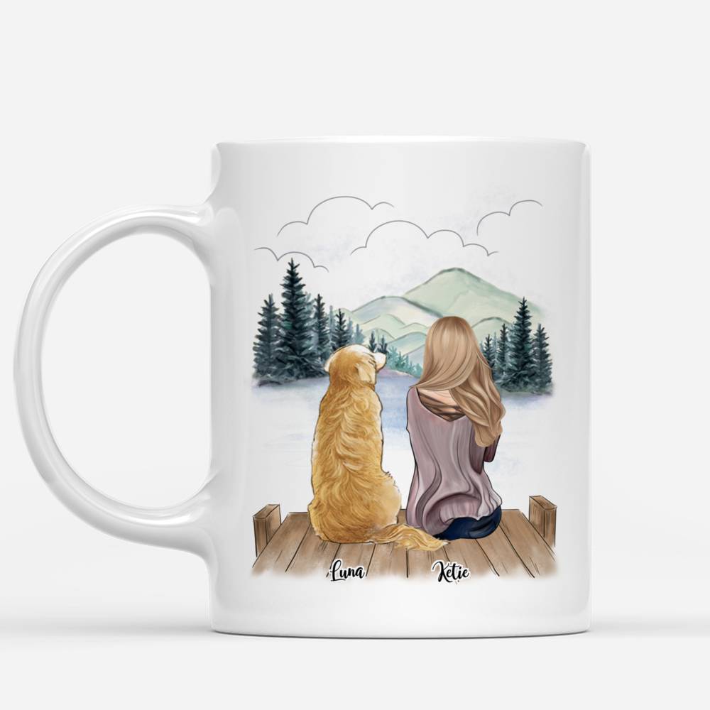 Coffee and tea mug for those who love and live with their pet. You can customize it as you want!