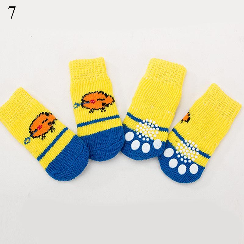 Colorful and very useful non-slip socks. Luxury chic clothing and accessories for dogs, cats and pets.