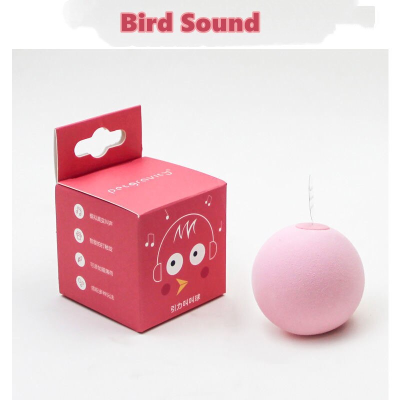 Interactive ball for cats, dogs and small animals