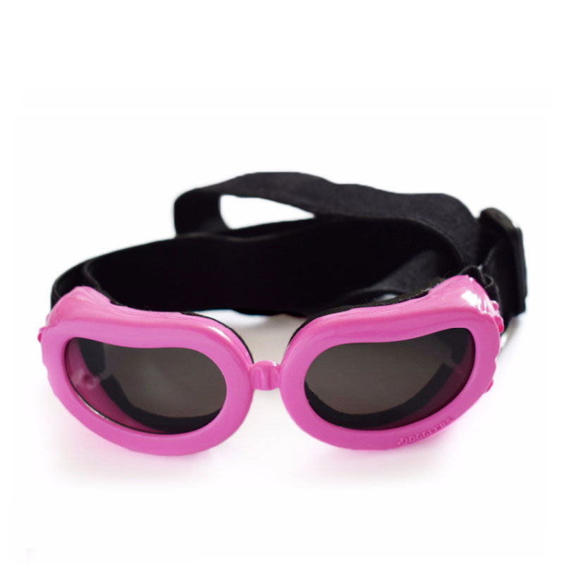 Windproof, waterproof, UVA - UVB rays adjustable sunglasses. Luxury chic accessories and clothing for dogs, cats and pets.